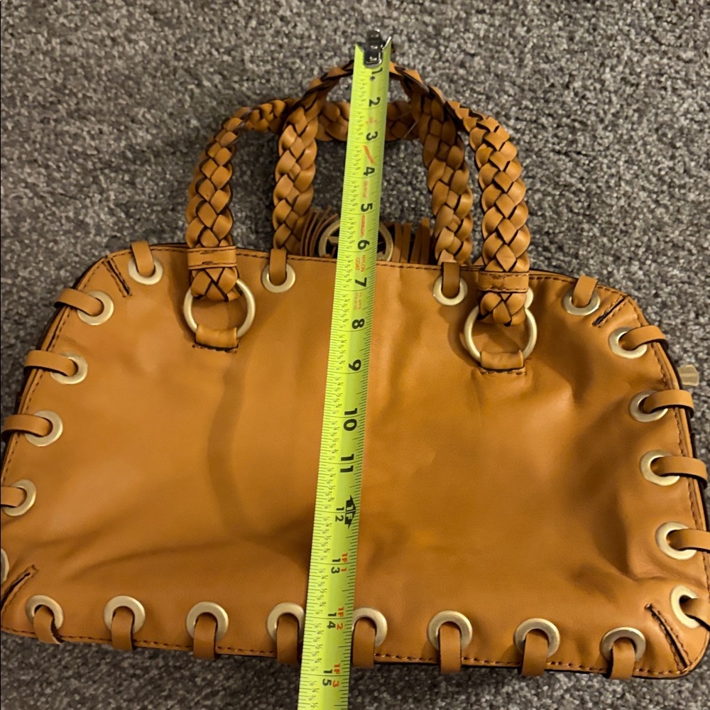 Michael Kors Brown Leather Shoulder Bag - Picture 4 of 16